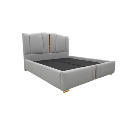 ฐานรองหัวเตียง 6 ฟุต WISDOM DESIGN FURNITURE รุ่น LINCOLN สีเทา_0